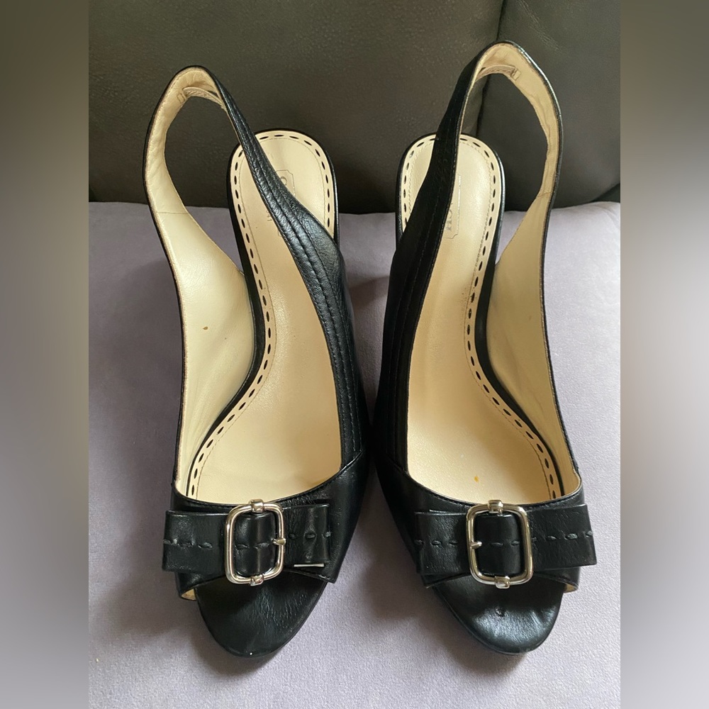 Coach black shoes